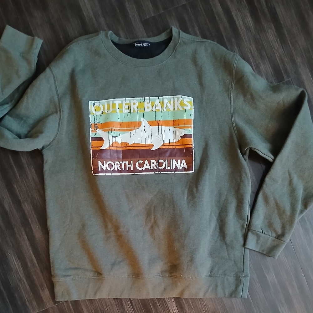 Retro Outer Banks Crew Neck Sweatshirt- Medium